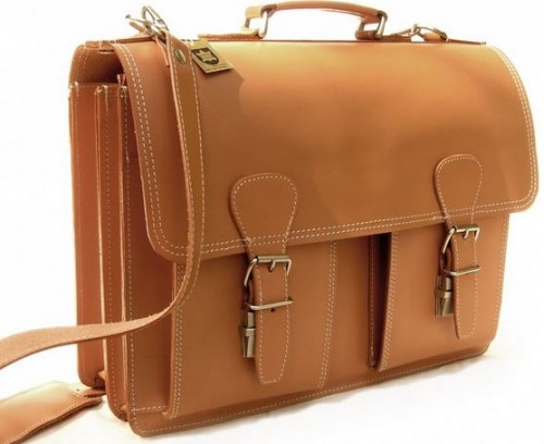 Lehrertasche aus Leder
