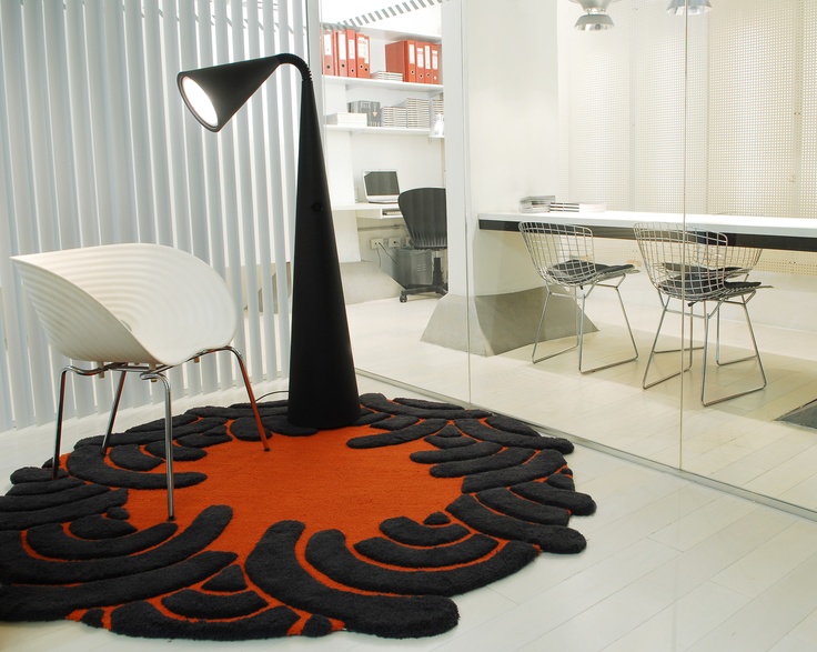 Designerteppichinsel Designteppich